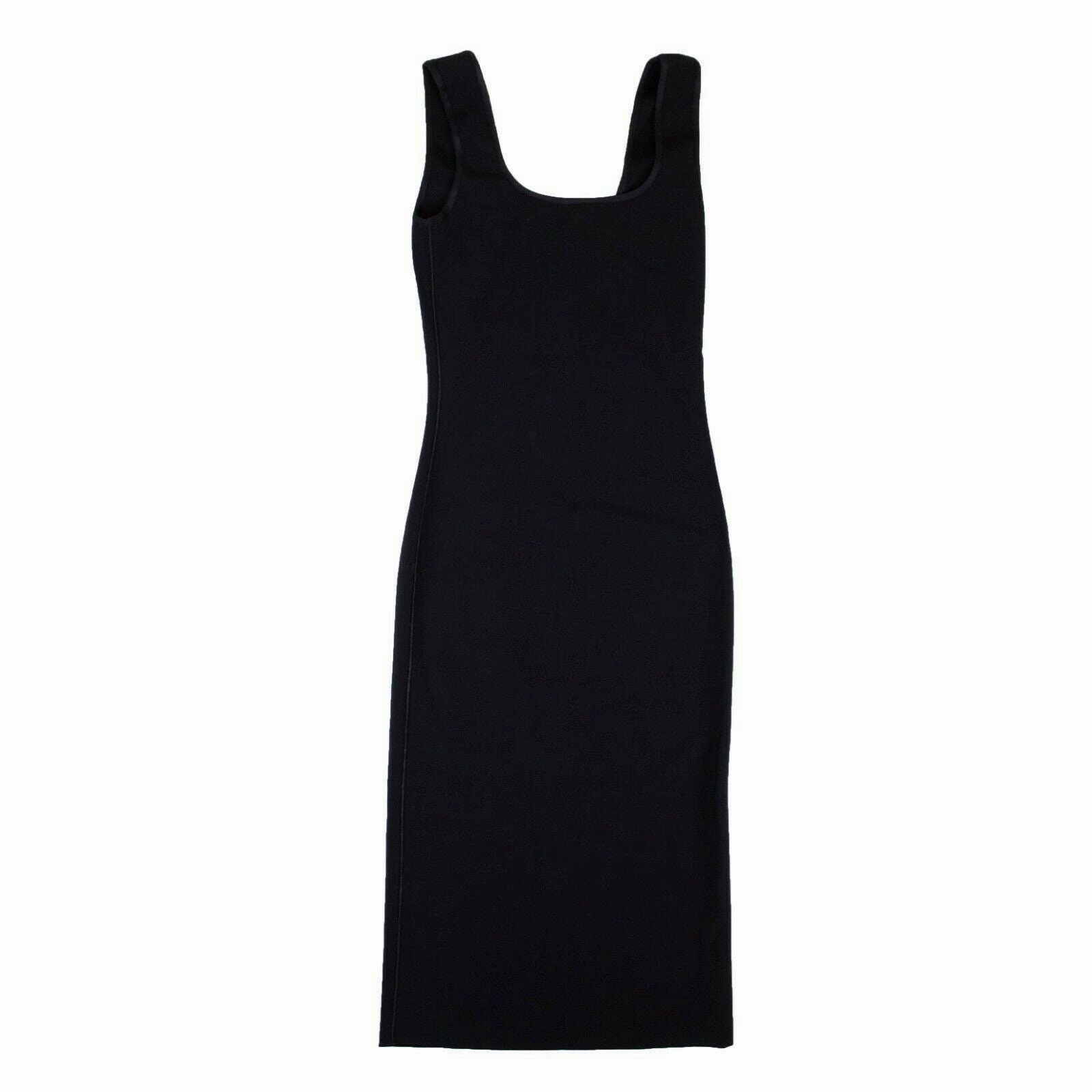 Navy Blue Knit Tank Dress
