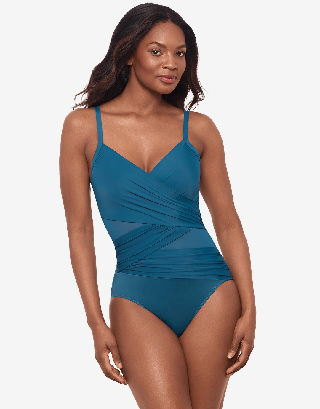 Network Mystique Swimsuit - Aegean