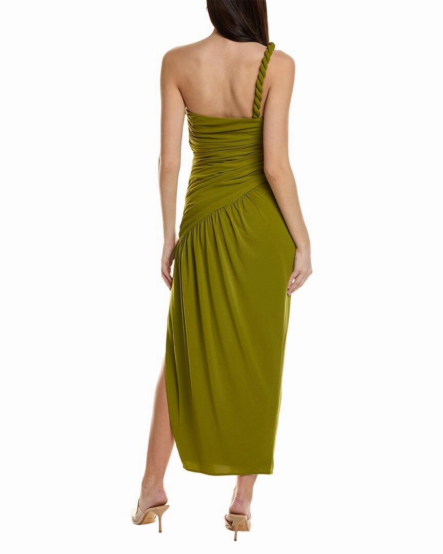 Nicholas Nala Draped Asymmetrical Gown