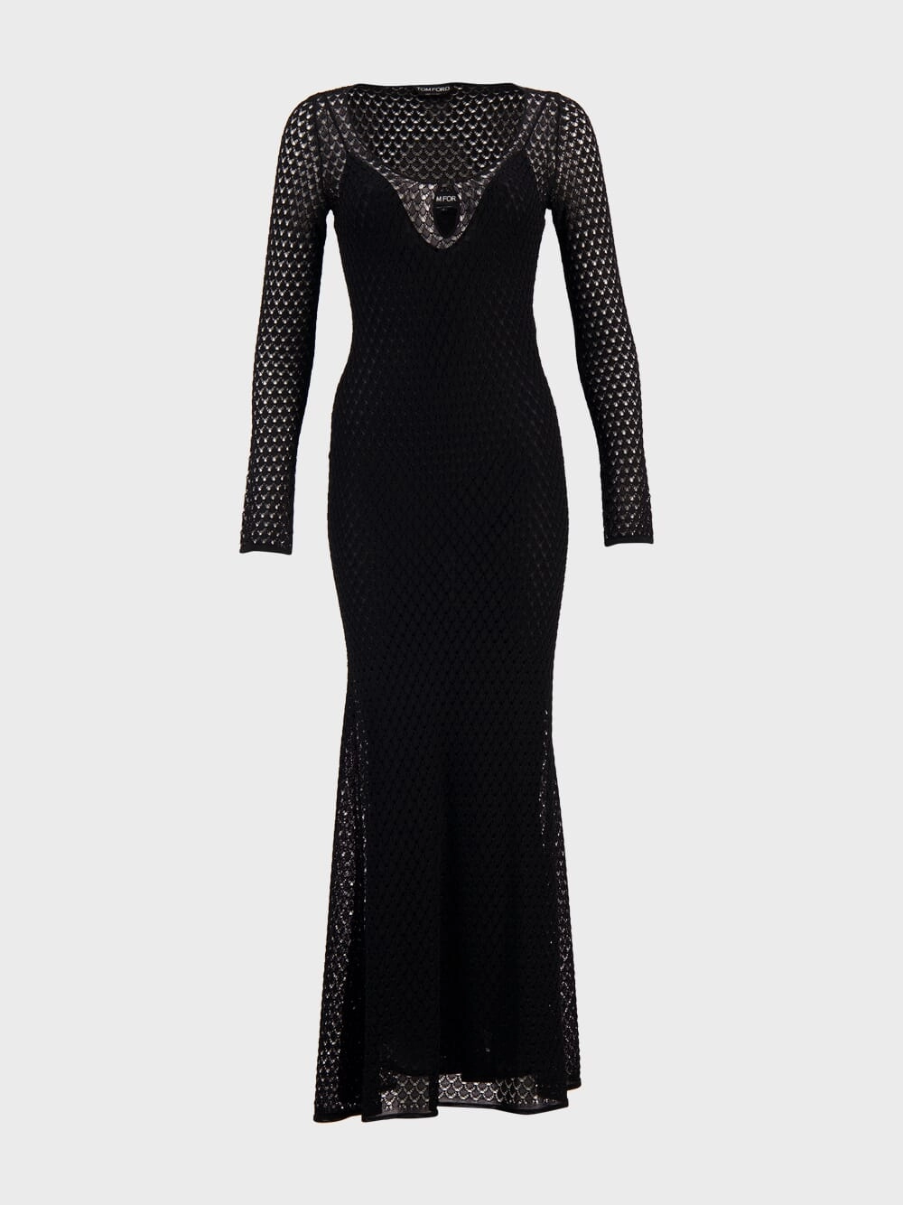 Openwork Lurex Maxi Dress wedding dresses promo