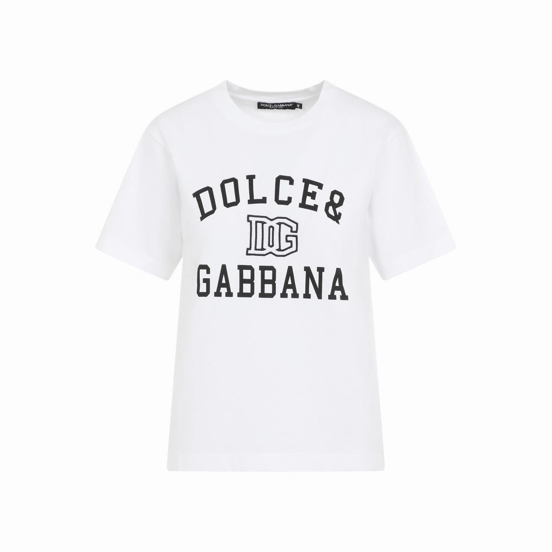 Optical White Cotton T-Shirt