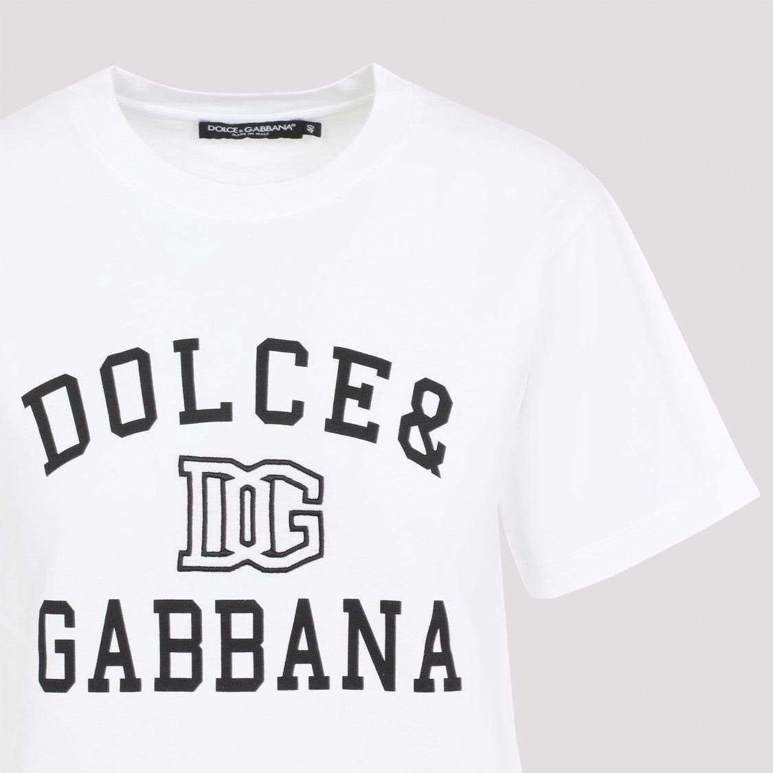 Optical White Cotton T-Shirt