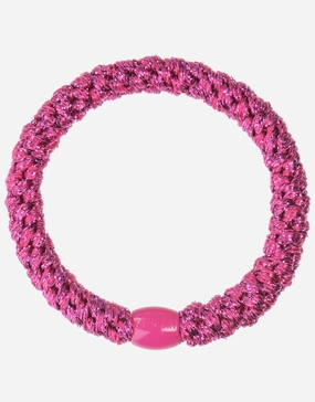 Original Hair Tie - Electric Pink Glitter Kknekki - Kknekki fashion outlet