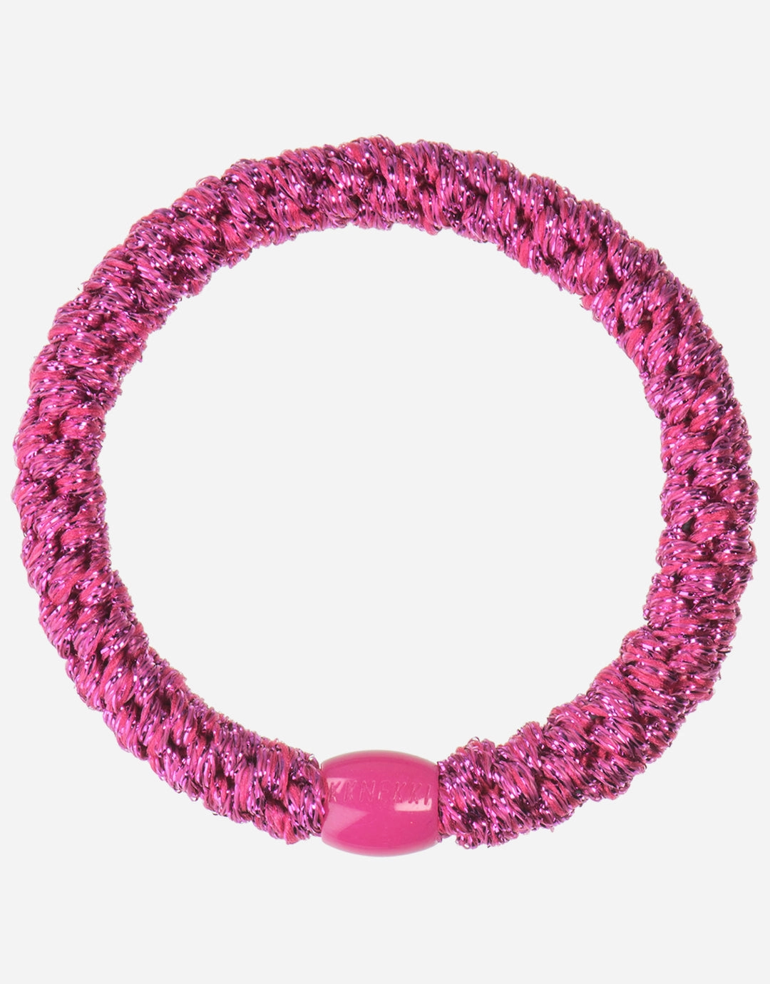 Original Hair Tie - Electric Pink Glitter Kknekki - Kknekki fashion outlet