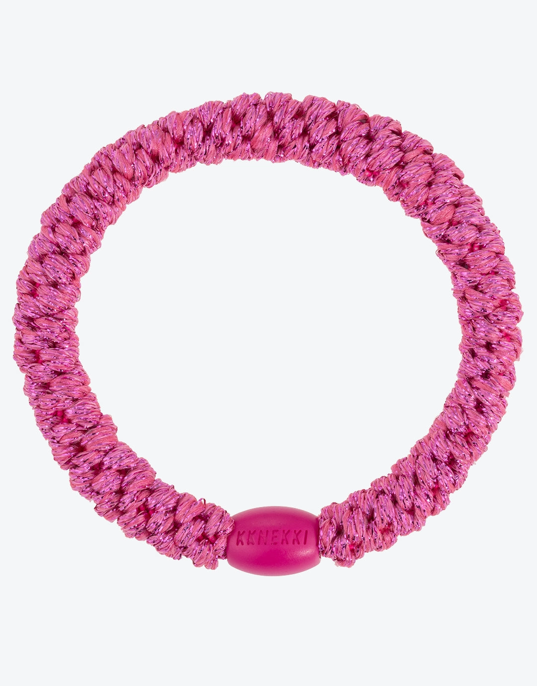Original Hair Tie - Strong Pink Glitter Kknekki - Kknekki fashion outlet