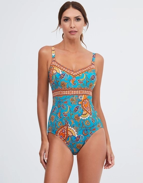 Ornela V Neck Swimsuit - Multi Nuria Ferrer - Nuria Ferrer fashion sale