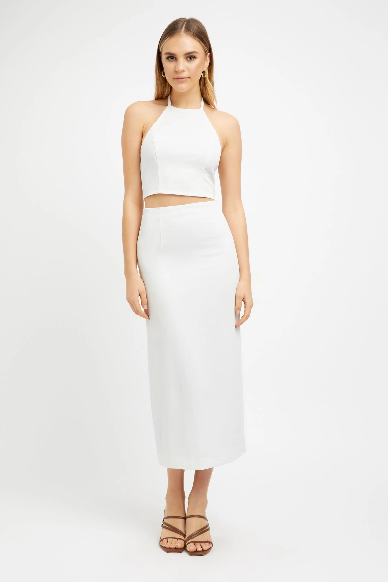 Oyster Column Skirt womens jeans online discount