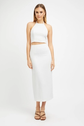 Oyster Column Skirt womens jeans online discount
