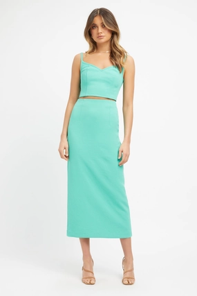 Oyster Column Skirt womens jeans online discount