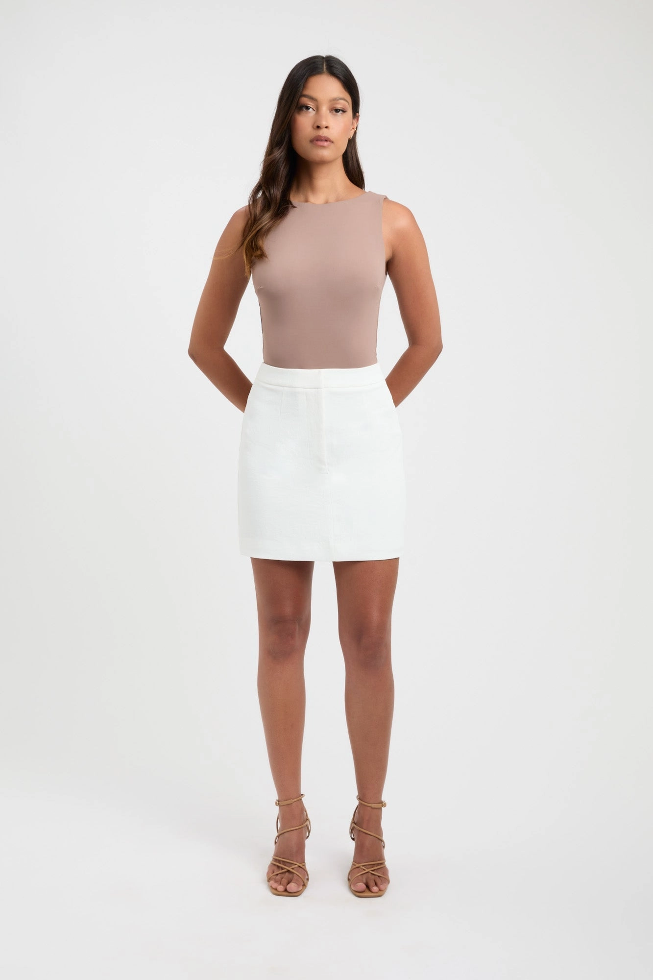 Oyster Core Mini Skirt womens jeans online discount