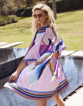 Paradiso Belted Kimono - Multi Gottex - Gottex swimsuits discount
