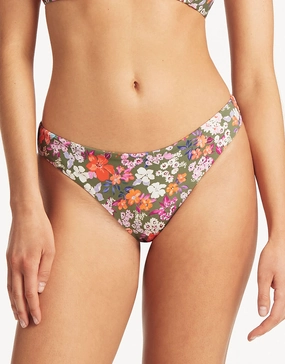 Parkland Regular Cheeky Bikini Pant - Khaki Swim Womens - sport swimwear clearance