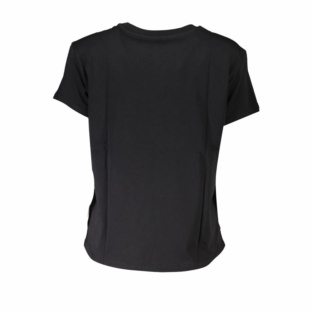 Patrizia Pepe Chic Crew Neck Organic Cotton Women's Tee