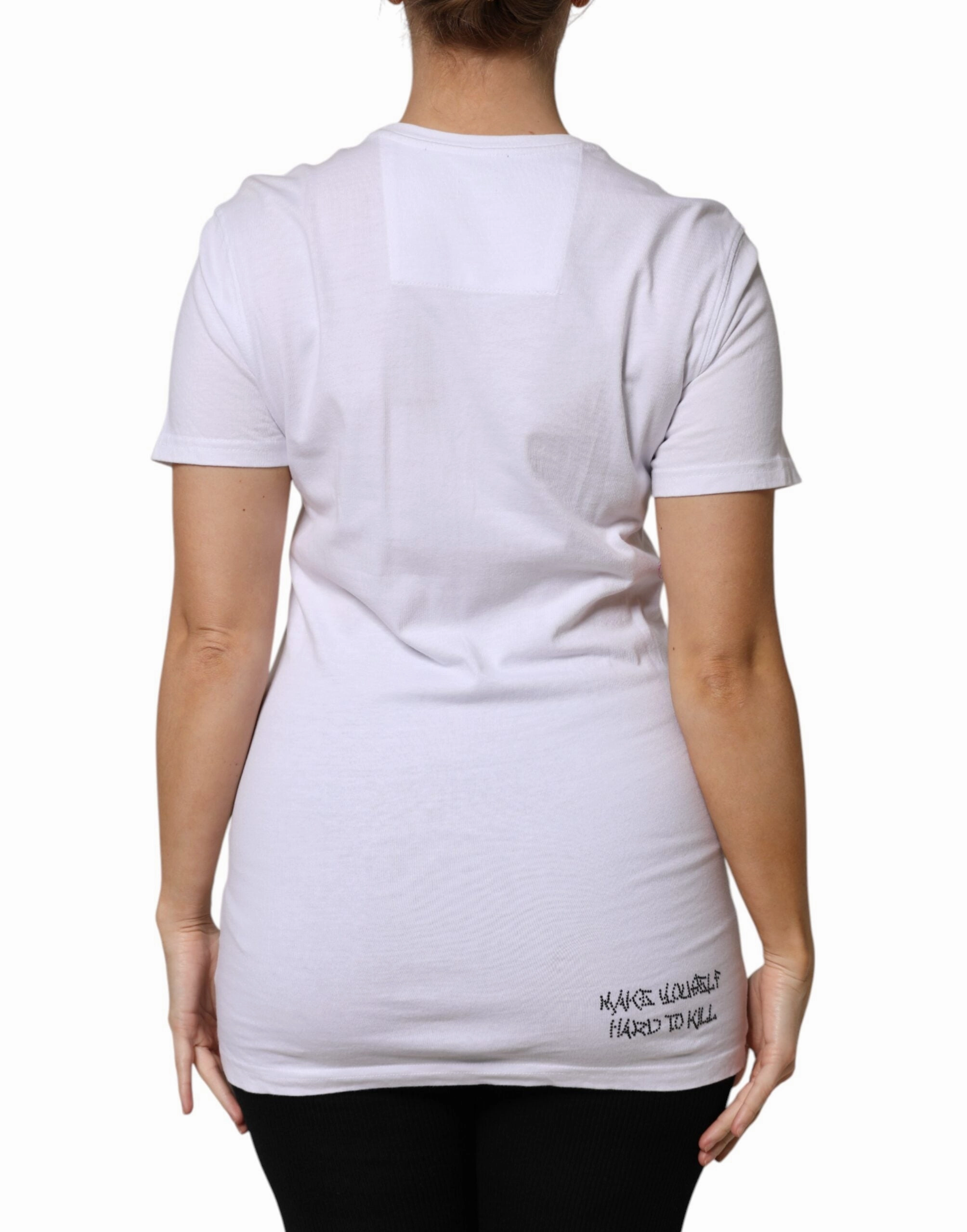 Philipp Plein Embellished CrewNeck Short Sleeve Women's T-shirt (Pre-Owned)