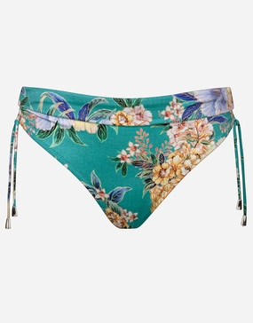 Pineapple Sea Adjustable Bikini Pant - Tropical Breeze Swim Womens - beachwear discount