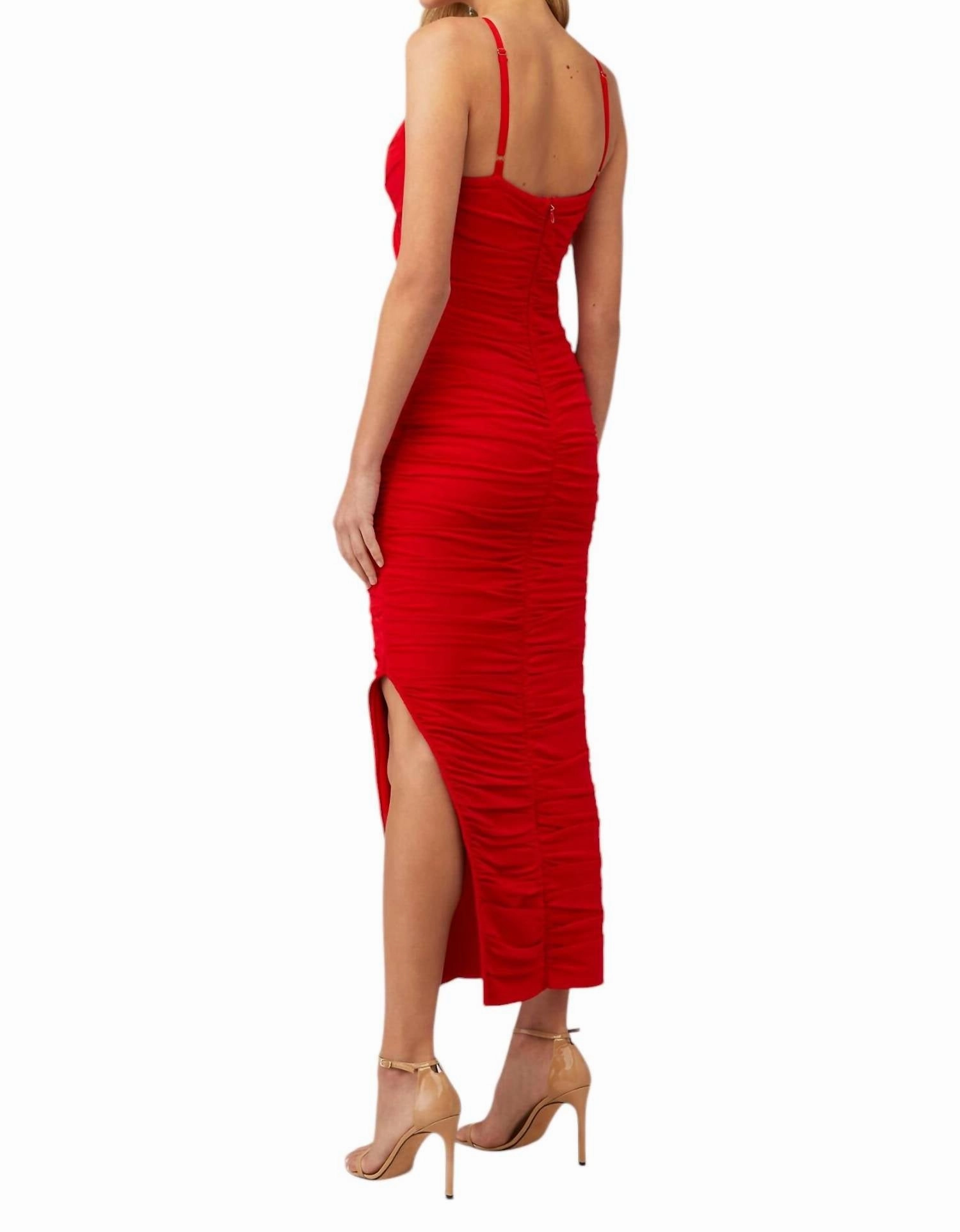 Pippa Dress In Red