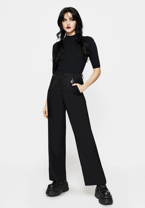 Porcia Wide Leg Tailored Trousers Bottoms Womens - women's jeans sale