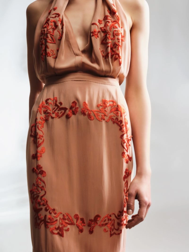 Prika Silk Dress