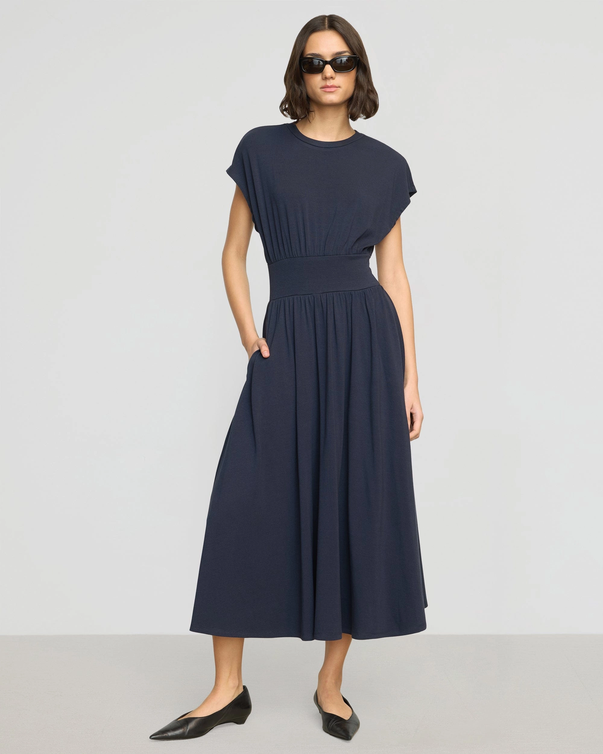 Prima Jersey Midi Dress