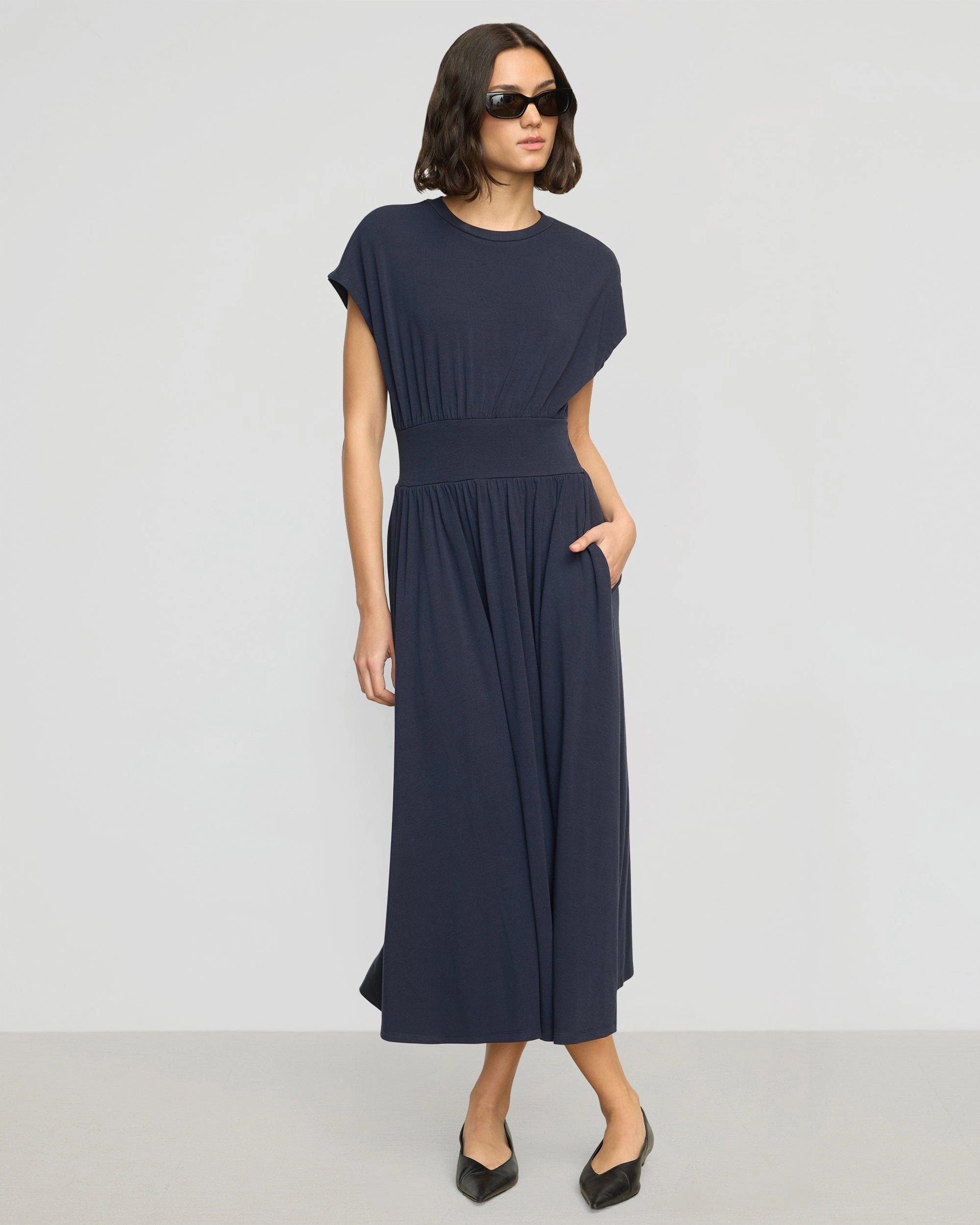Prima Jersey Midi Dress