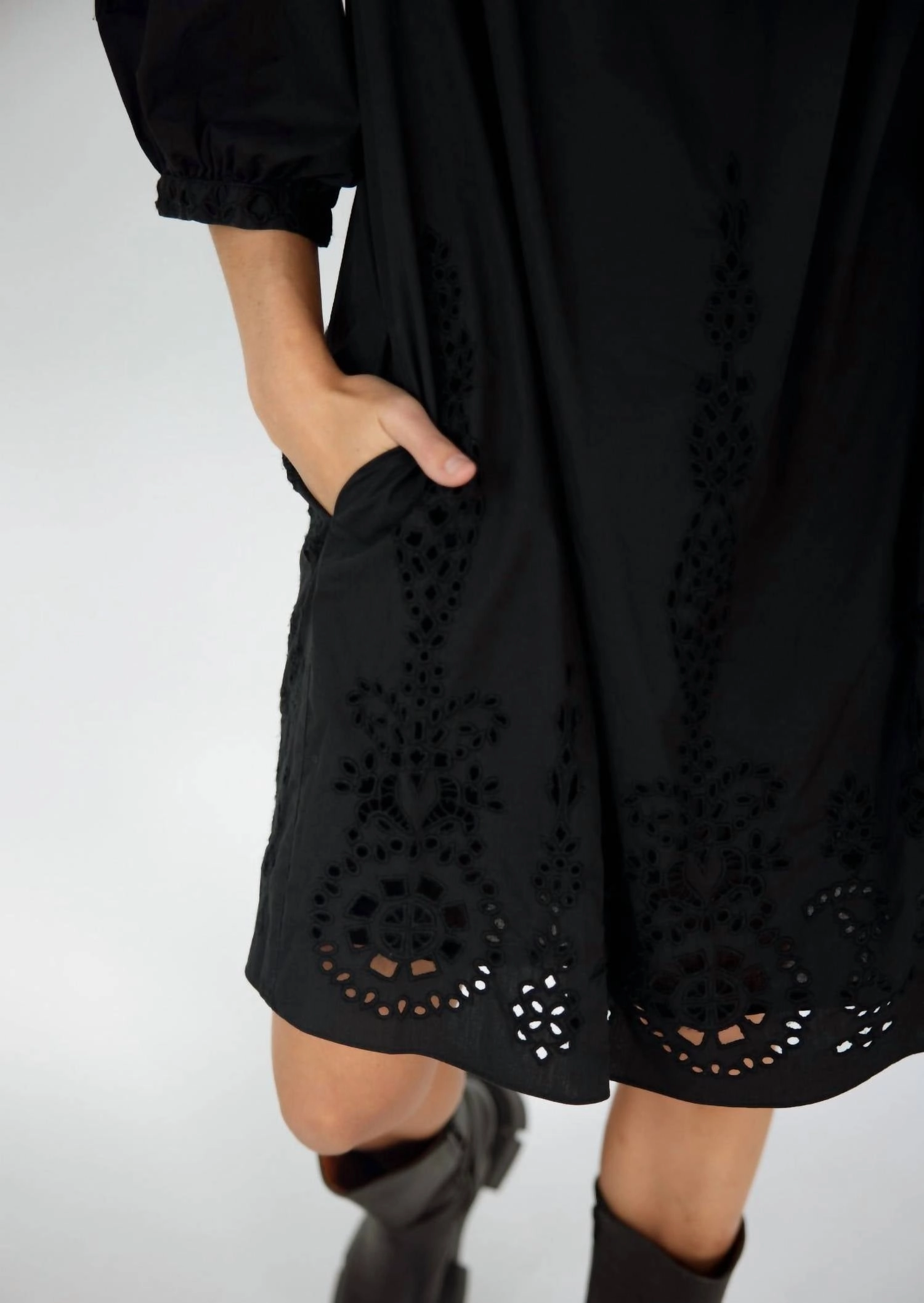 Primrose Mini Dress In Black