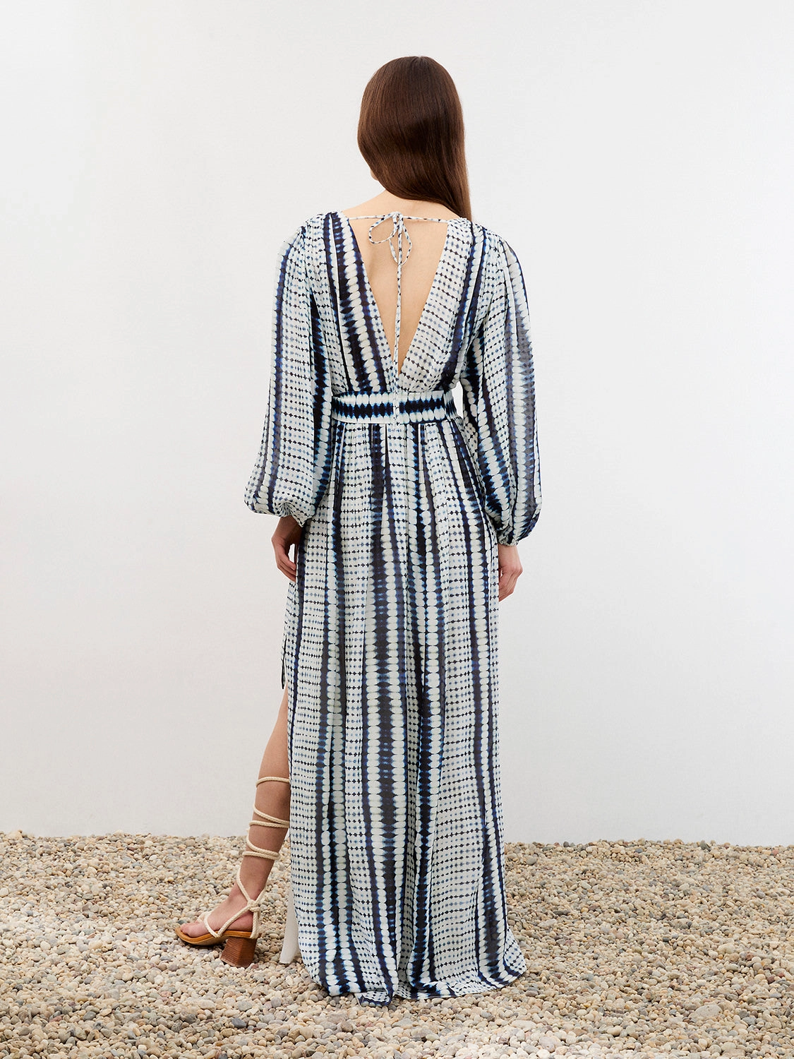 Printed Long Dress