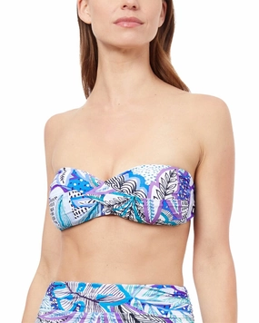 Profile by Gottex Tropic Boom Bandeau Bra Swim Womens - push-up swimsuits cheap