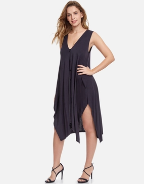 Profile Tutti Frutti Jersey Dress - Black Gottex - Gottex swimsuits discount