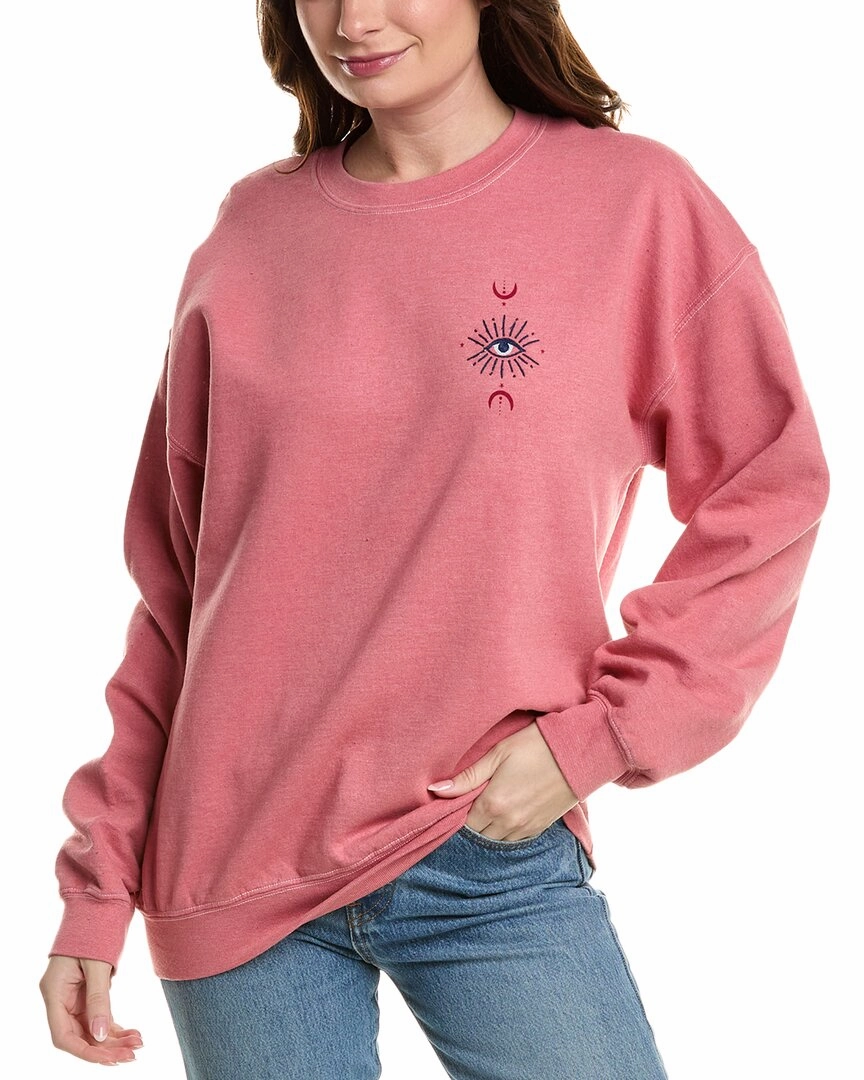 Project Social T All Seeing Eye Embroidered Sweatshirt