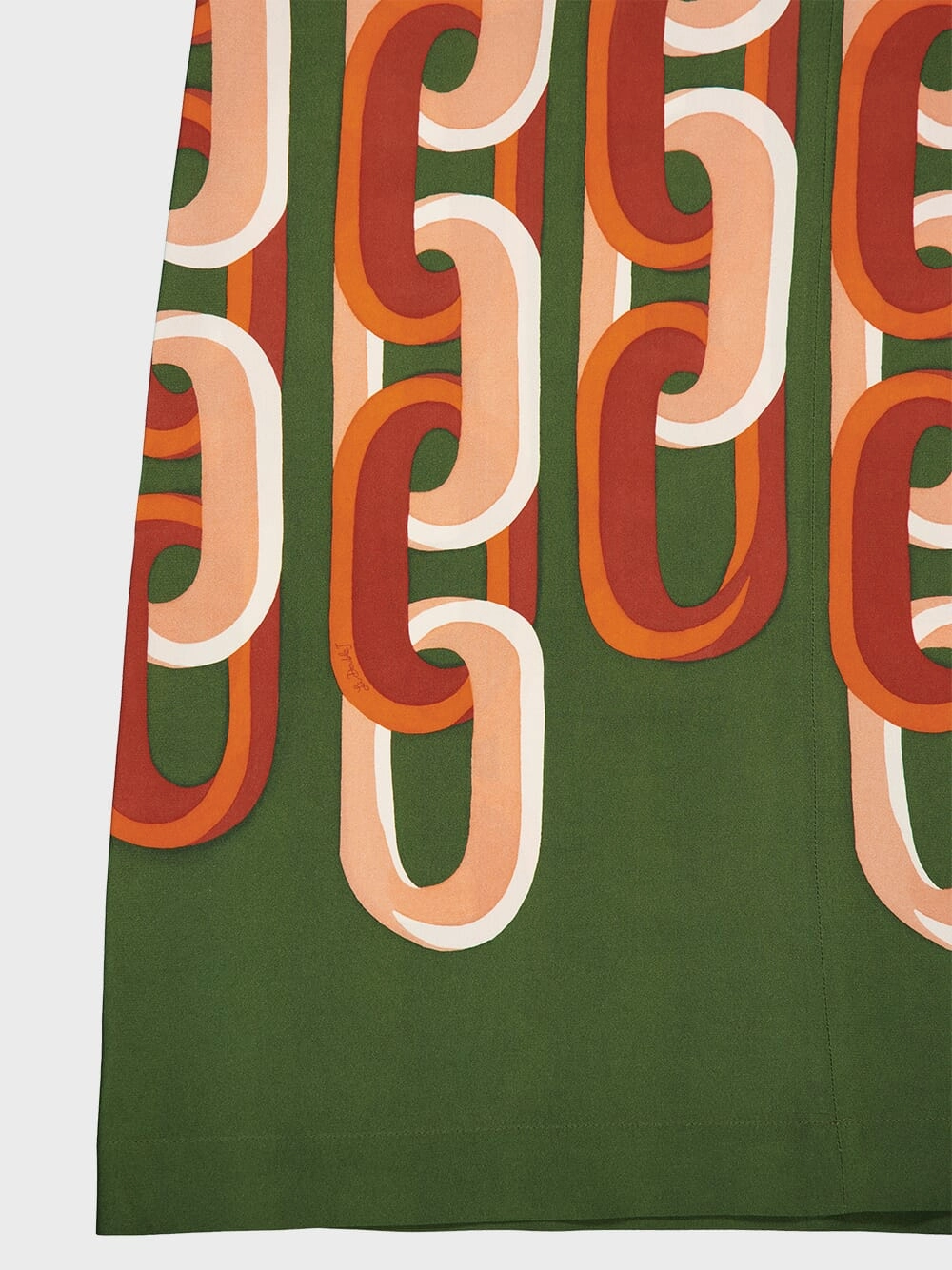 Prometheus Place Camouflage Racer Midi Dress