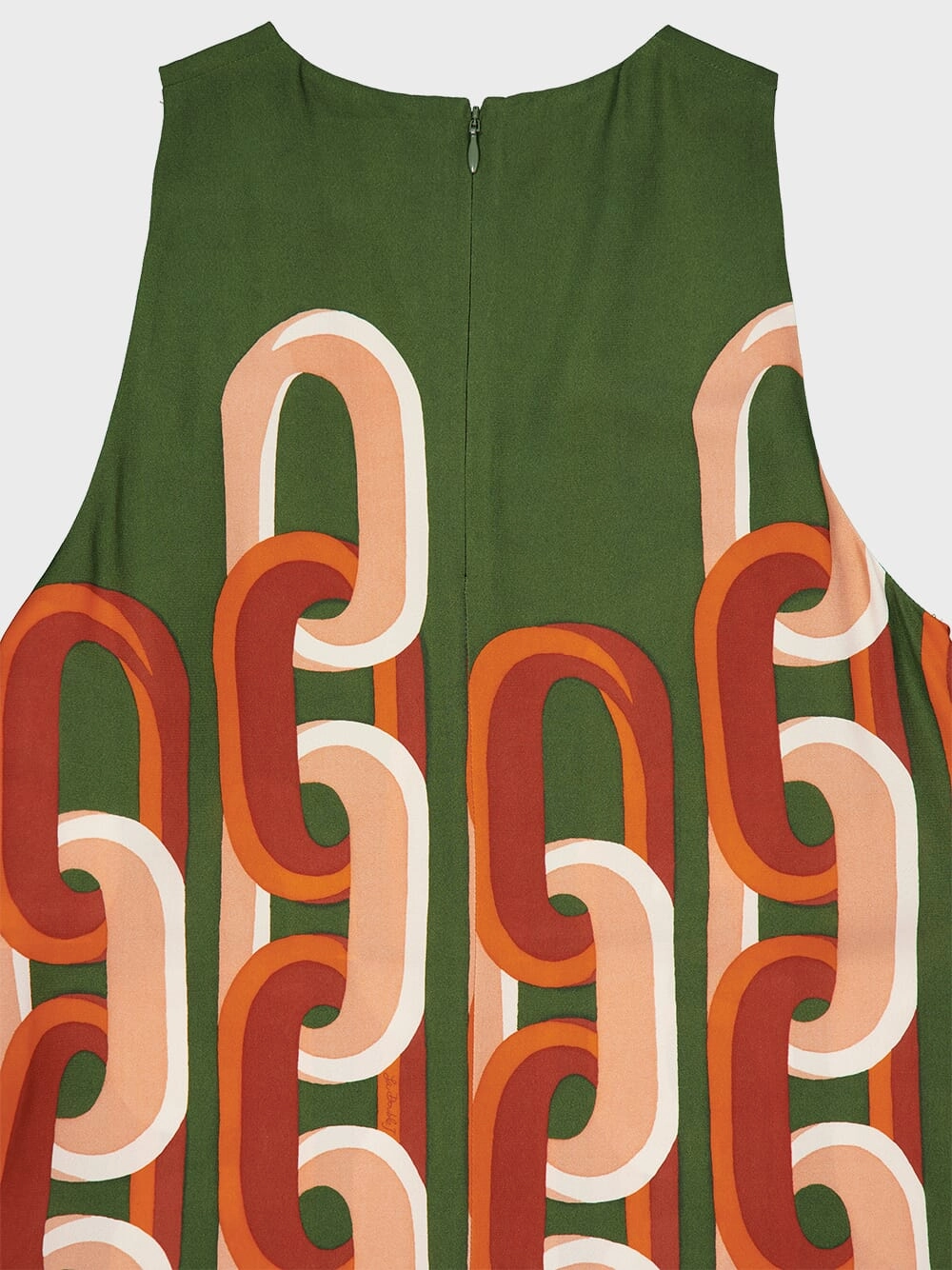 Prometheus Place Camouflage Racer Midi Dress