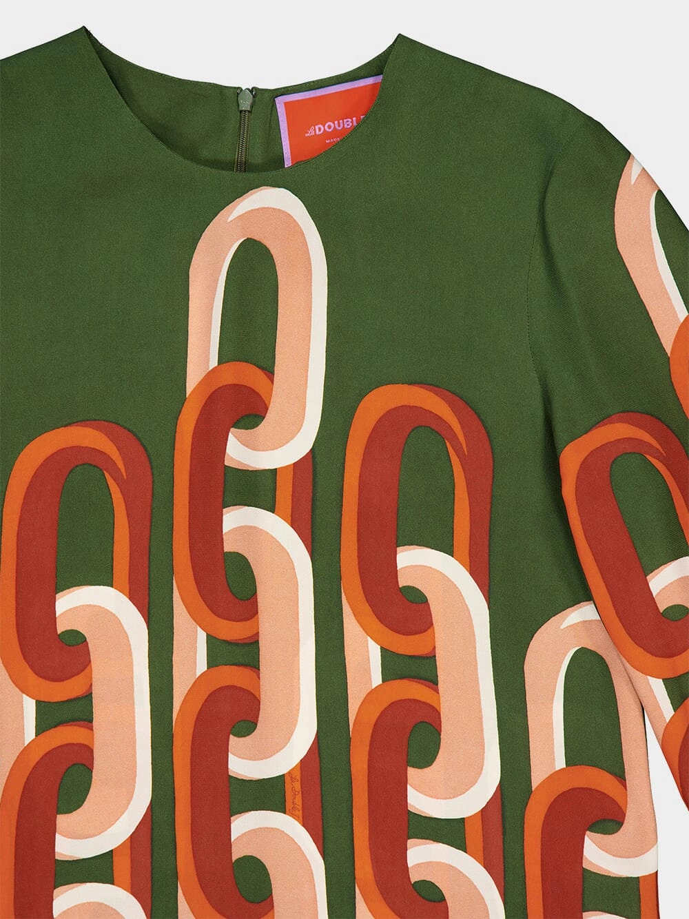 Prometheus Place Camouflage Racer Midi Dress