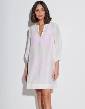 Radiance Tunic - White Maryan Mehlhorn - Maryan Mehlhorn dresses