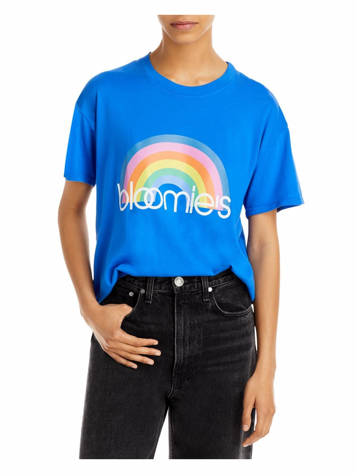 Rainbow Womens Graphic Cotton T-Shirt
