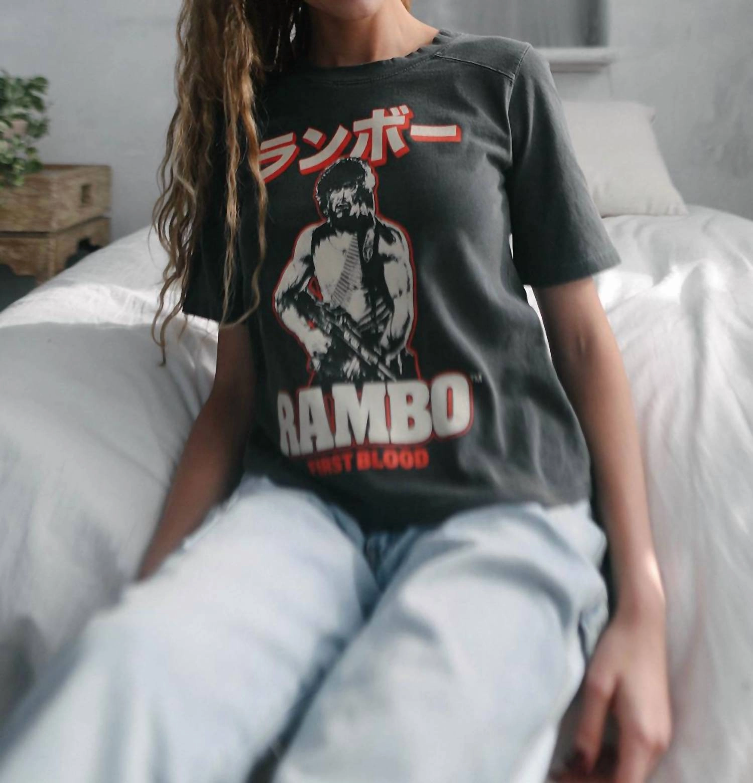 Rambo First Blood Japan Tee In Black