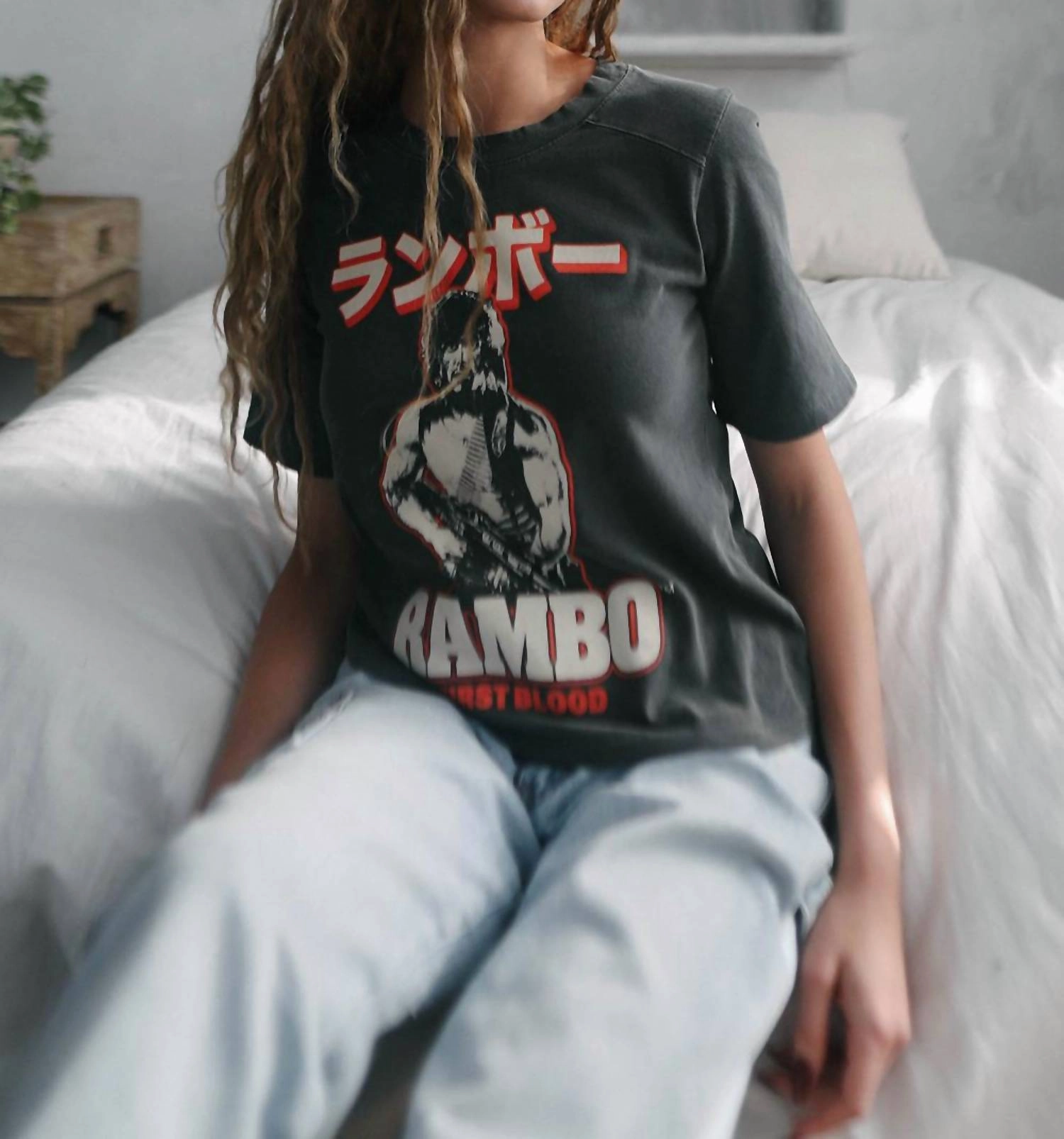 Rambo First Blood Japan Tee In Black