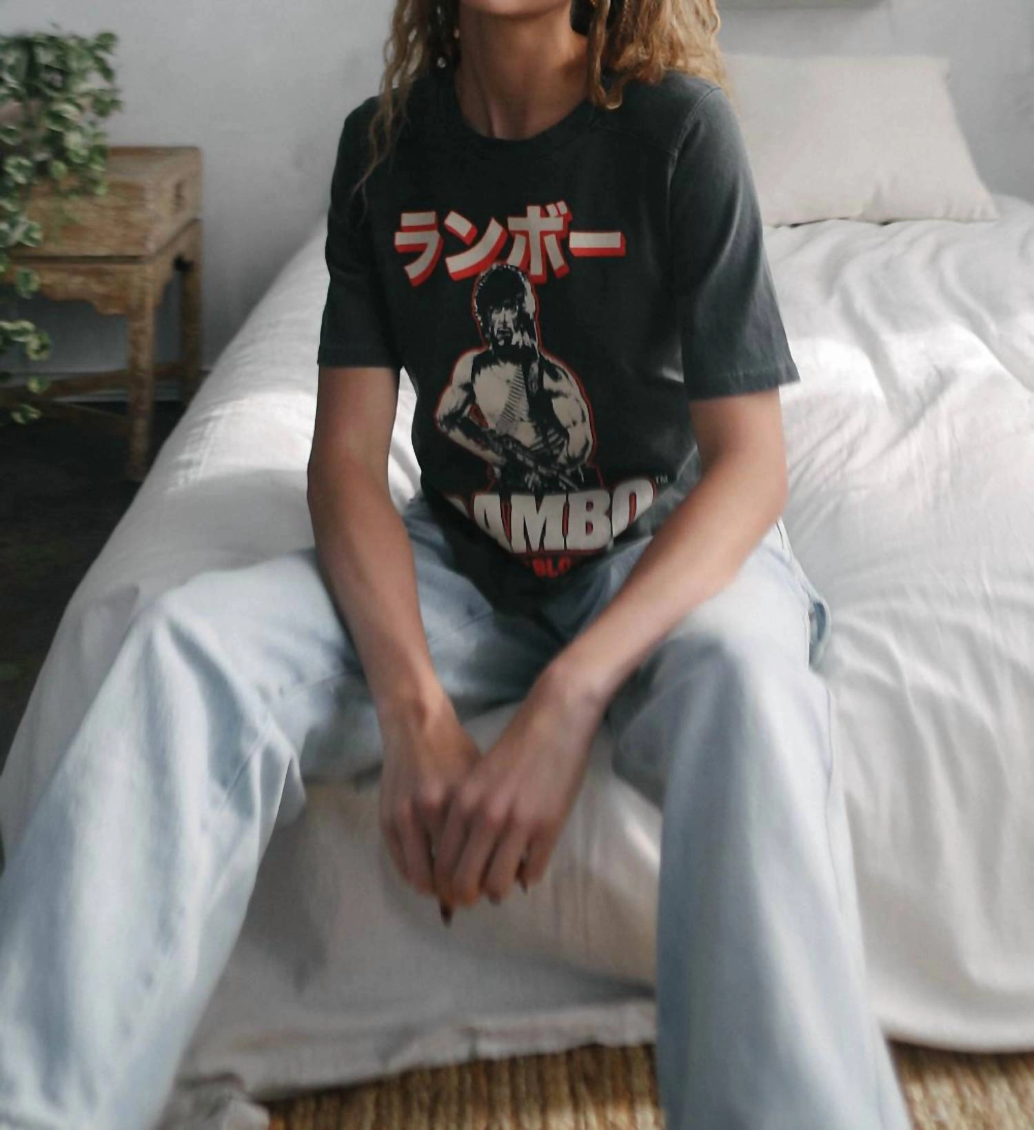 Rambo First Blood Japan Tee In Black