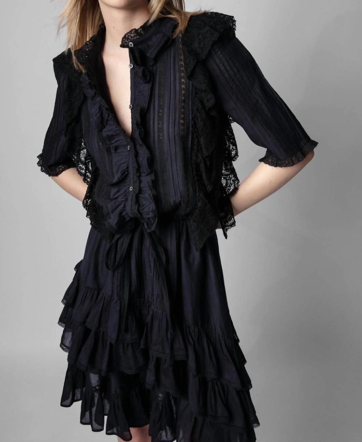 Ranky Dress in Black