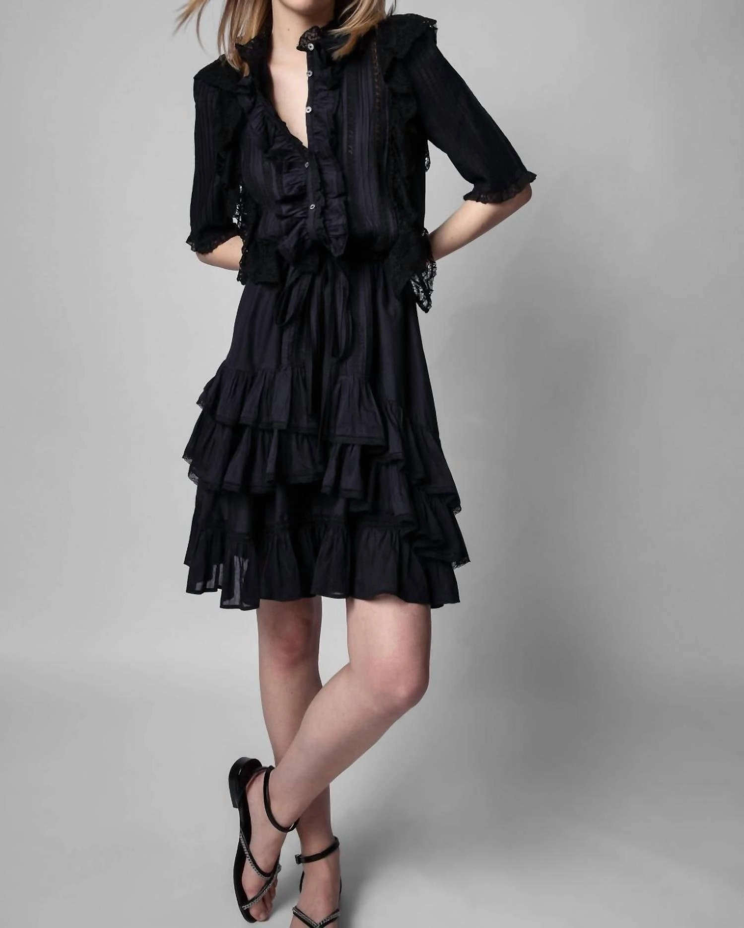 Ranky Dress in Black