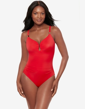 Razzle Dazzle Antheia Swimsuit - Poppy Miraclesuit - Miraclesuit swimwear clearance