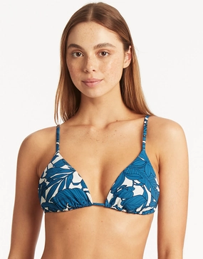 Retreat Tri Bikini Top - Lagoon Sea Level - Sea Level swimwear clearance