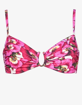 Revelation Underwired Bikini Top - Pansy Pink Swim Womens - one-pieces cheap