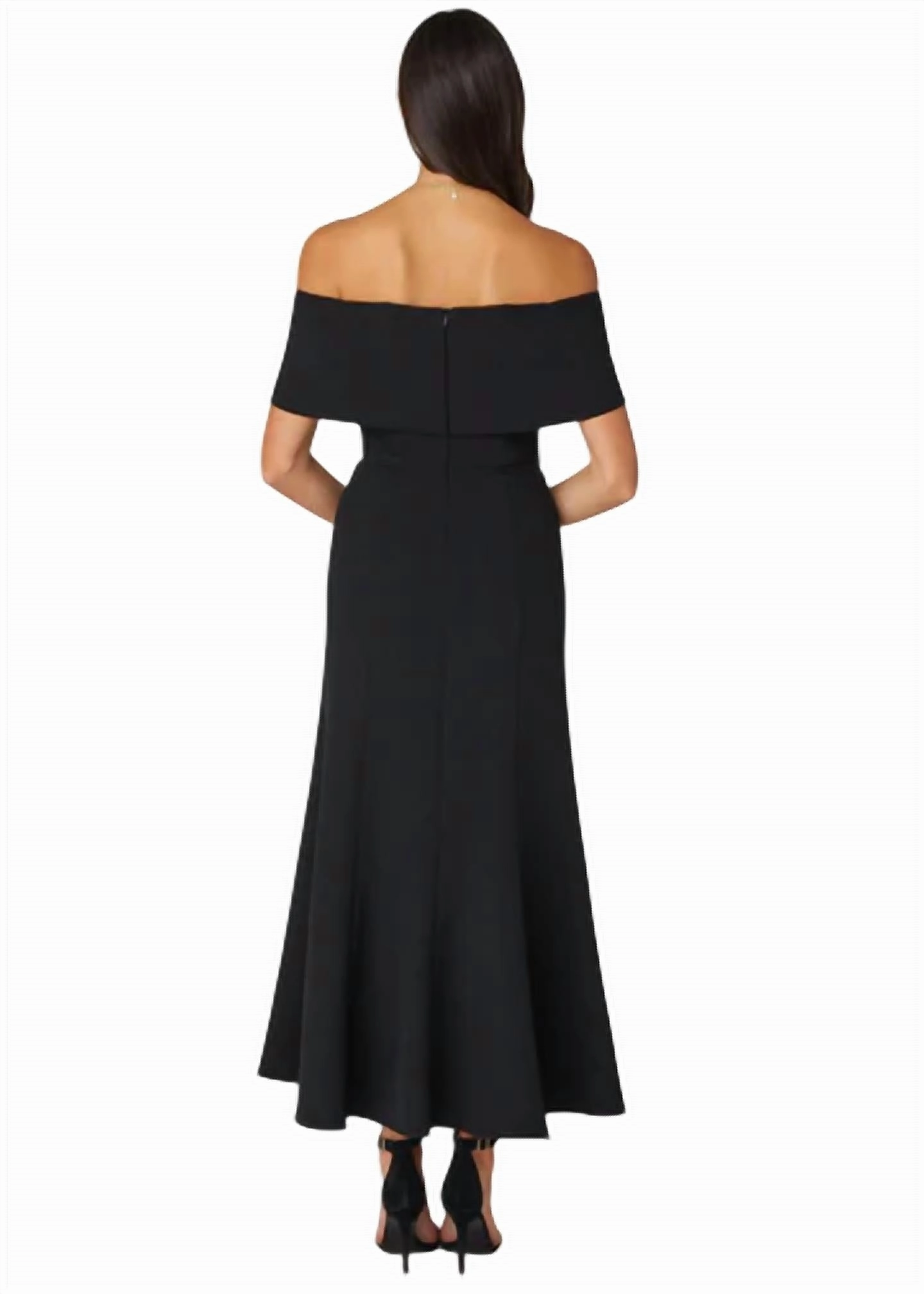 Ria Maxi Dress In Jet