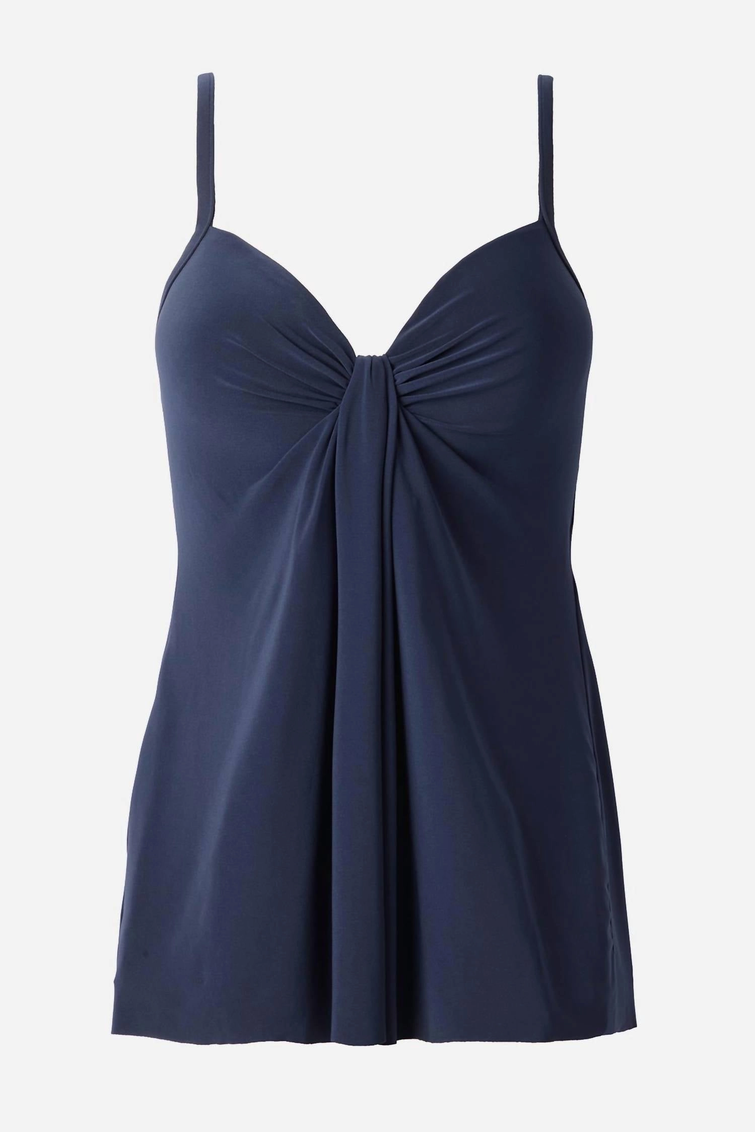 Rock Solid Marina Underwire Tankini Top In Navy