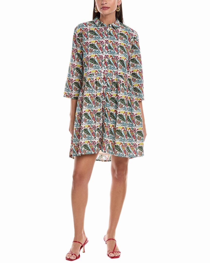 Ros Garden Deauville Broderie Shirtdress