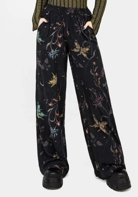 Rosanella Floral Print Straight Leg Trousers Bottoms Womens - women's jeans sale