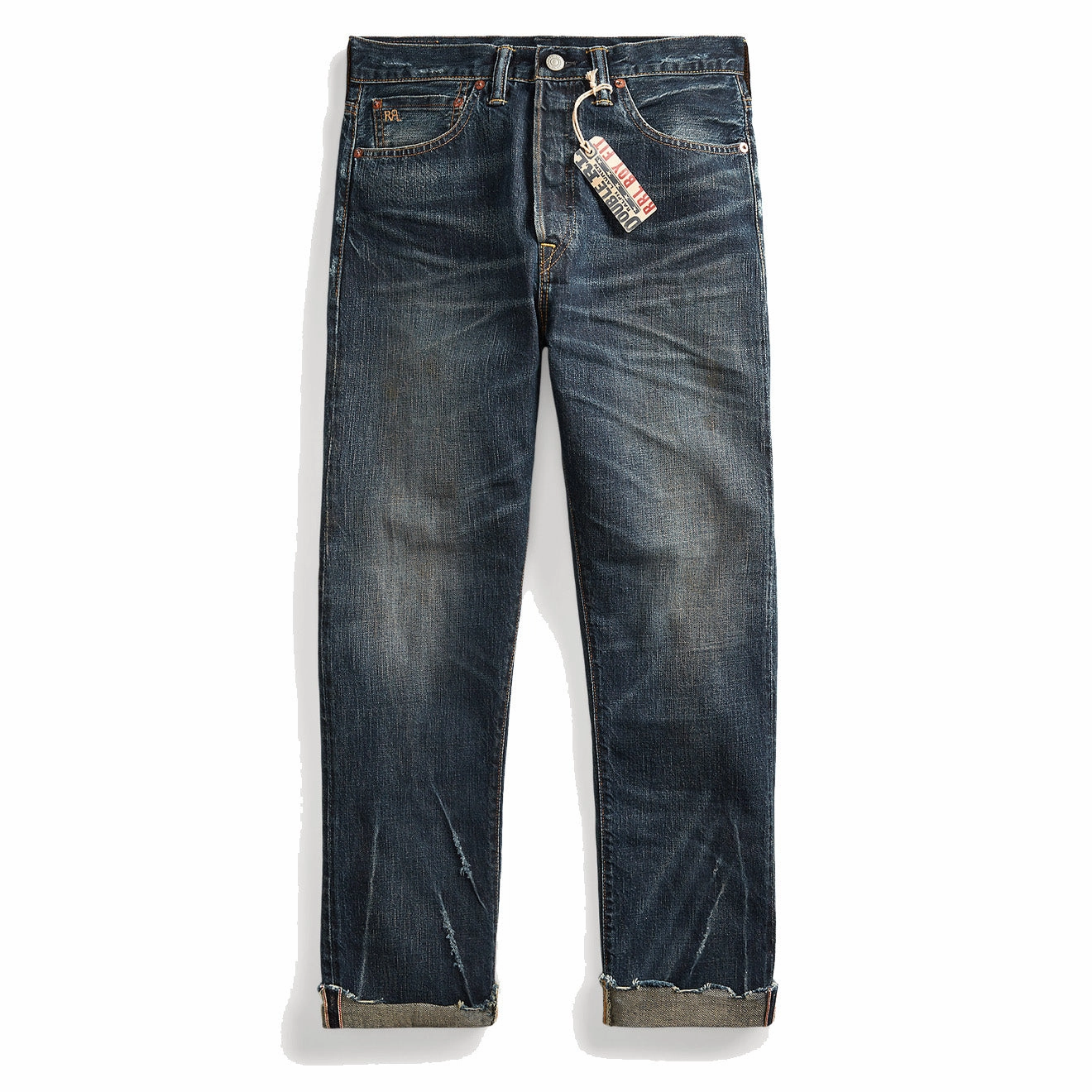 RRL by Ralph Lauren Womens Boy Fit Straight Jeans Danni Wash womens pants flash sale
