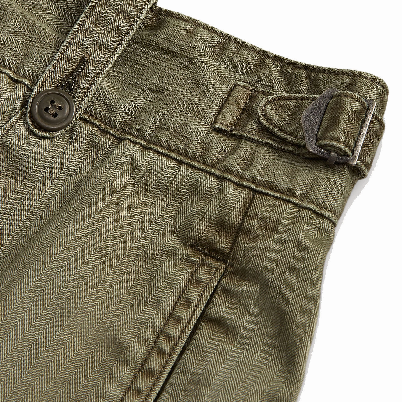 RRL by Ralph Lauren Womens Kyle Trouser Ankle Pleated New Olive