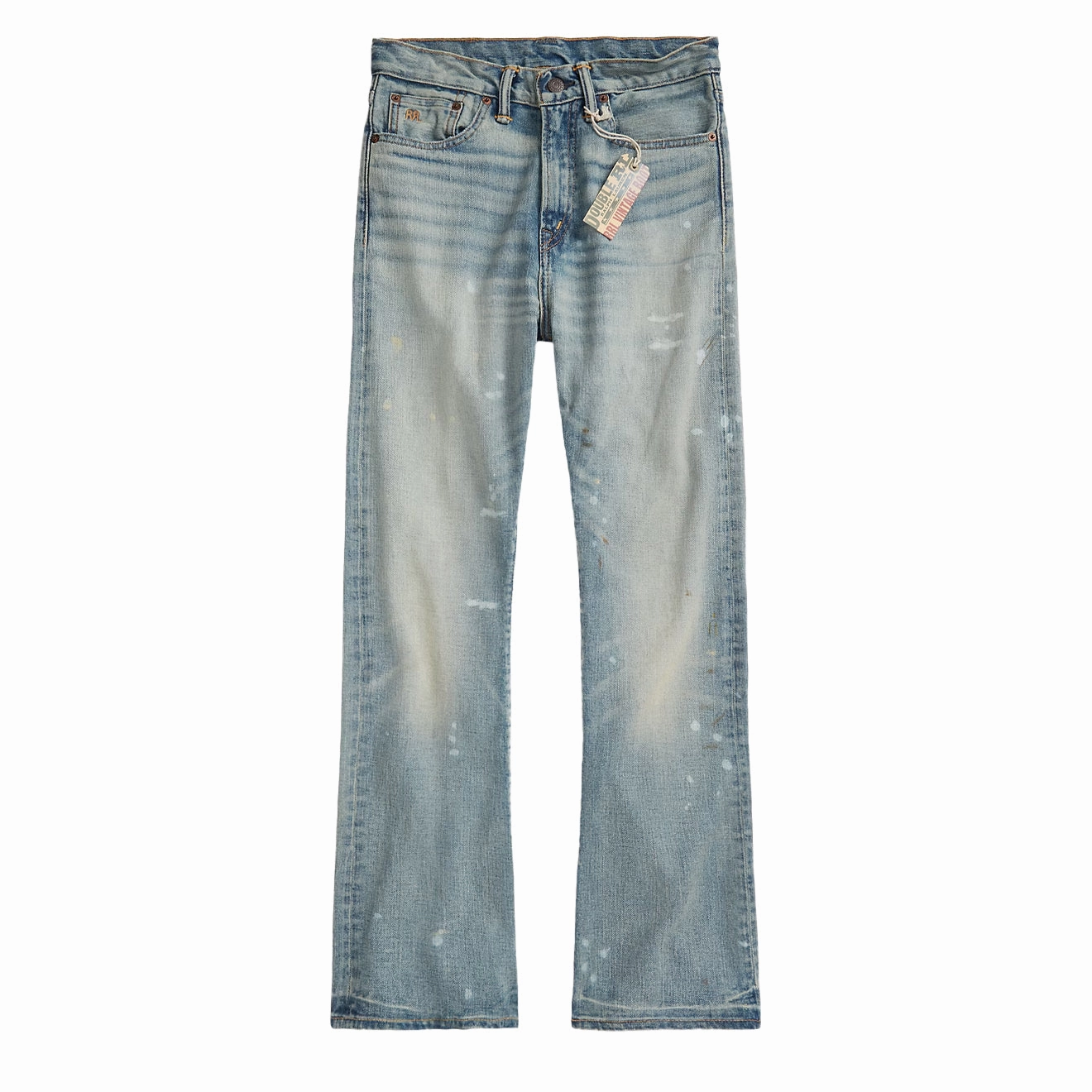 RRL By Ralph Lauren Womens Vintage Boot Leg Stretch Jean Camden Wash womens pants flash sale
