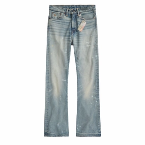 RRL By Ralph Lauren Womens Vintage Boot Leg Stretch Jean Camden Wash womens pants flash sale